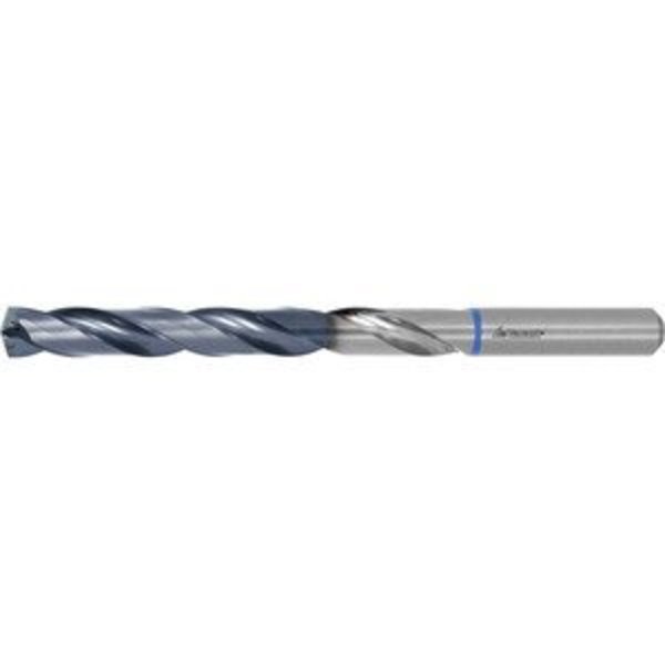 Garant Solid Carbide Drill, 8.5 mm Dia, 140 Deg Point Angle, TiAlN Coated, Through-Coolant 123008 8,5